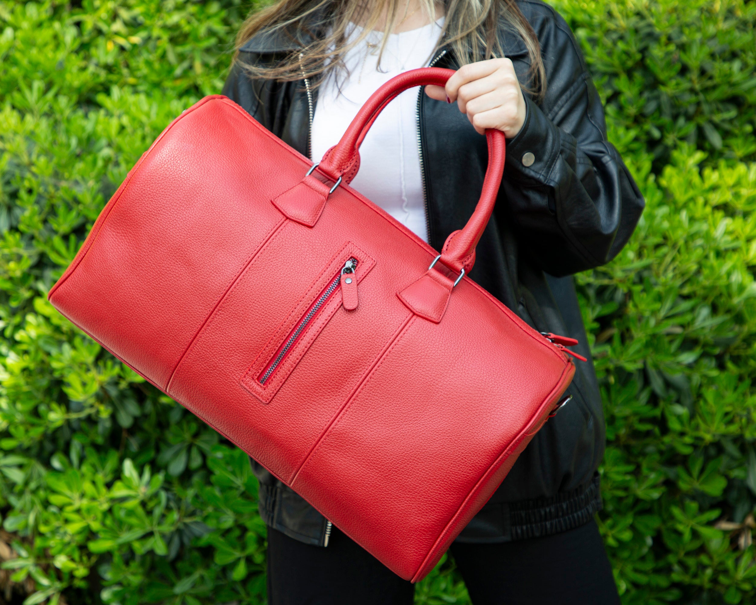 Wochenend-Reisetasche Dolly aus Leder