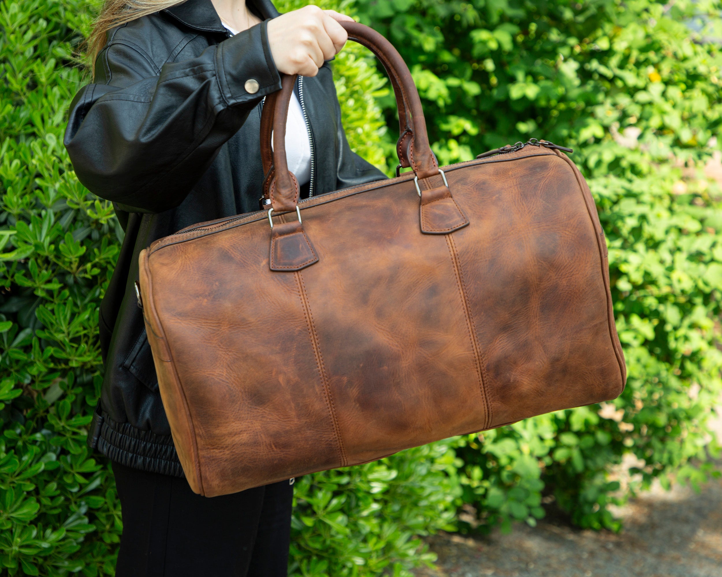 Wochenend-Reisetasche Dolly aus Leder