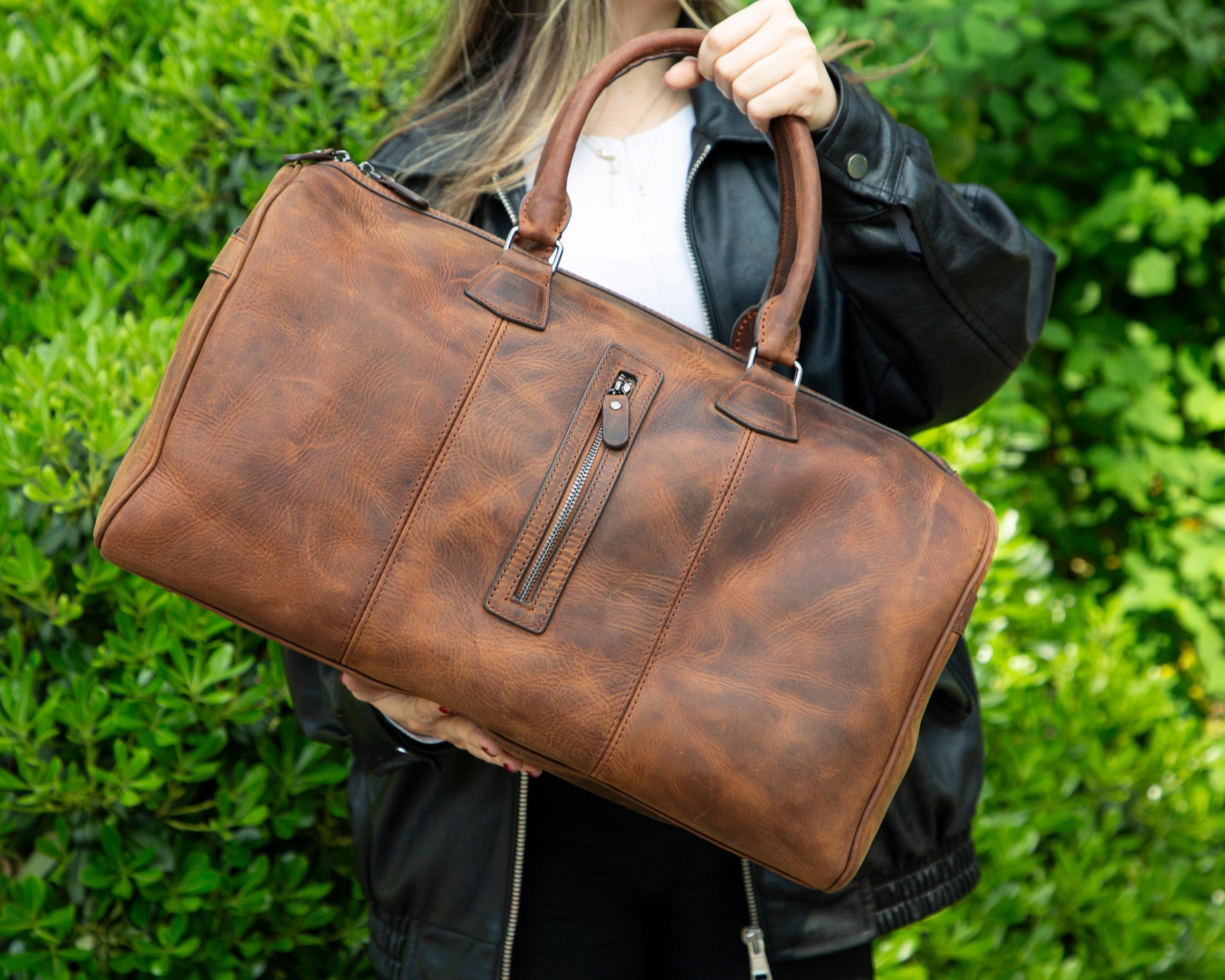 Wochenend-Reisetasche Dolly aus Leder