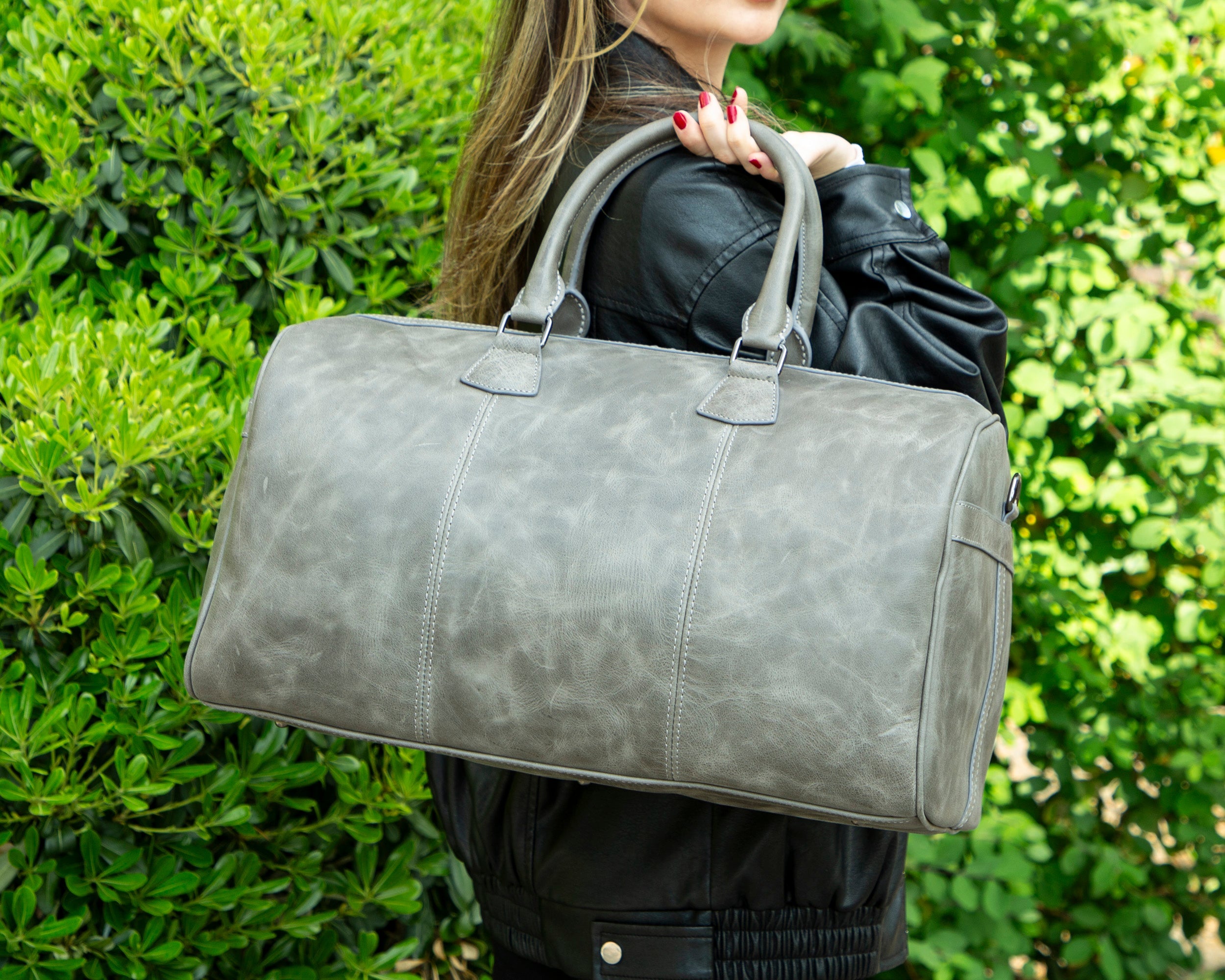 Wochenend-Reisetasche Dolly aus Leder