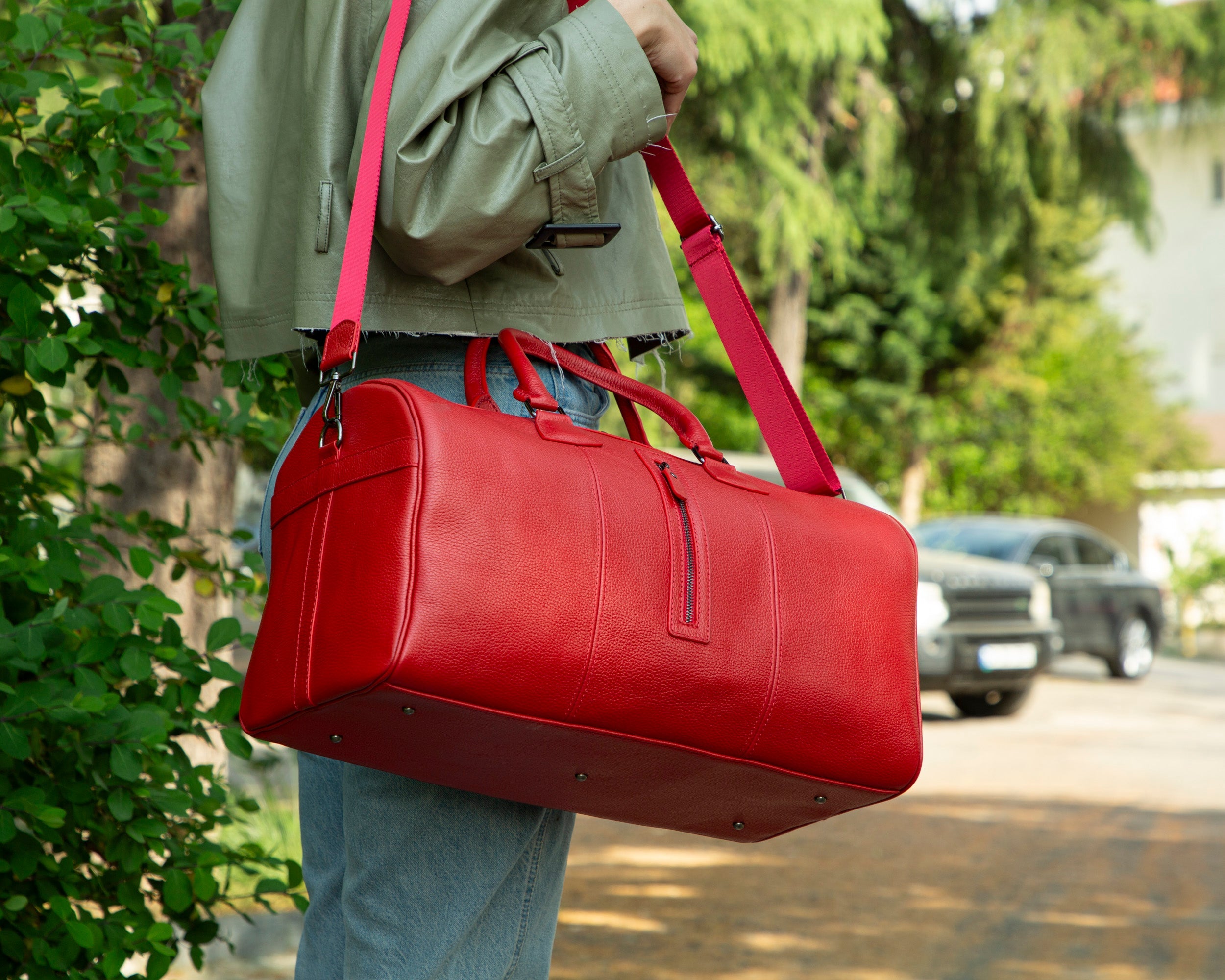 Wochenend-Reisetasche Dolly aus Leder