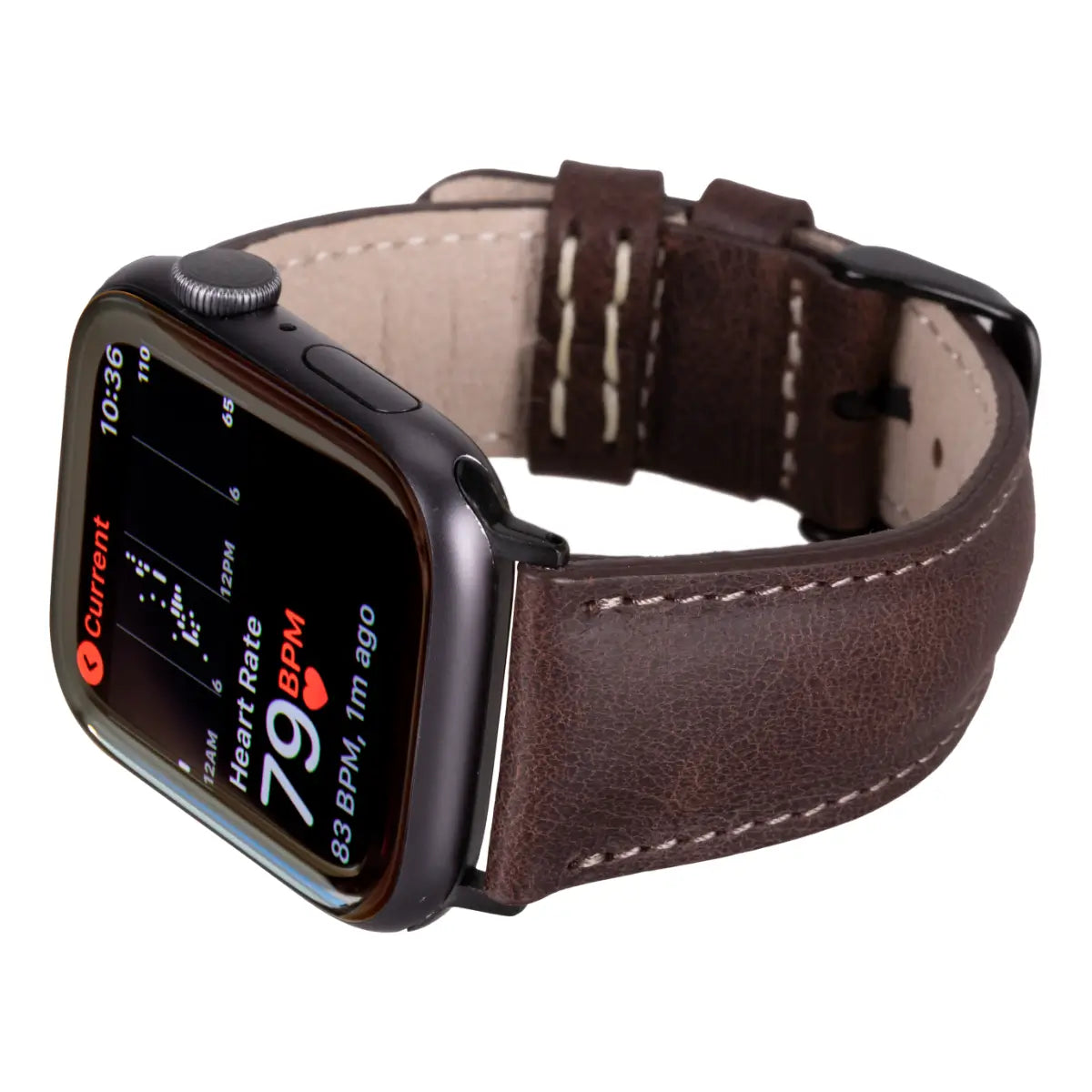 Brown Leather Classic Apple Watch Band