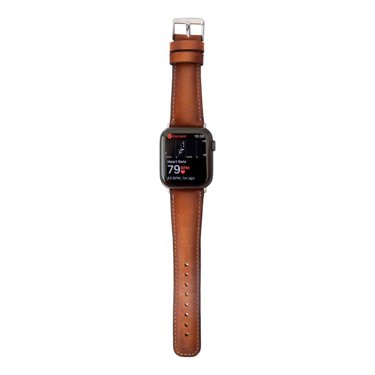 Burnished Tan Leather Classic Apple Watch Band