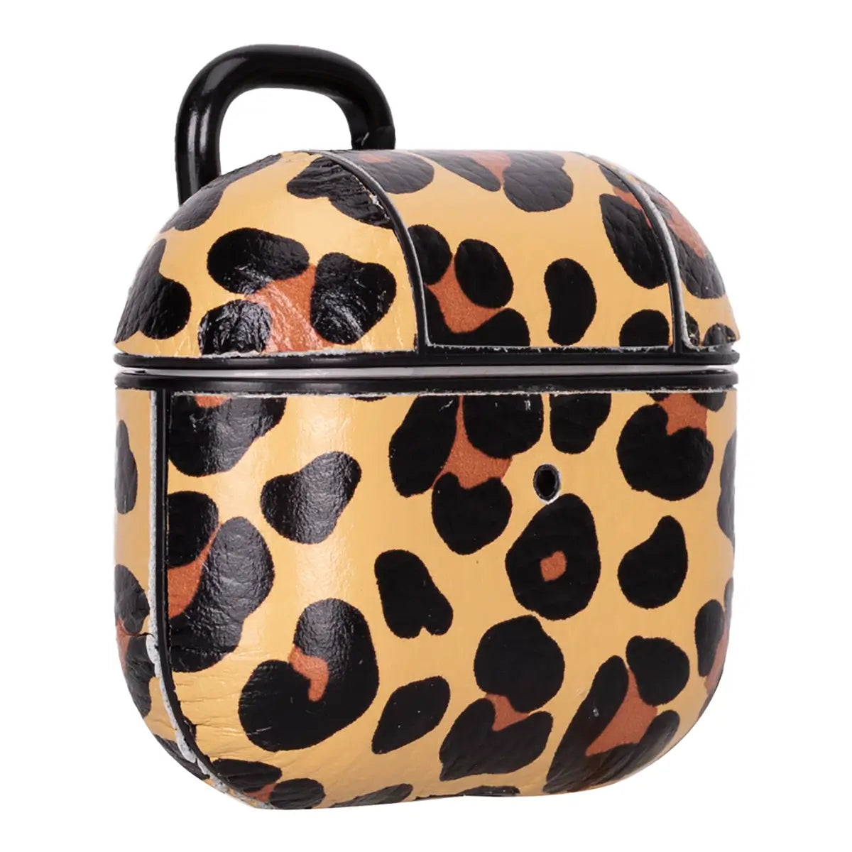 AirPods 3-Hülle aus Leder mit Leopardenmuster