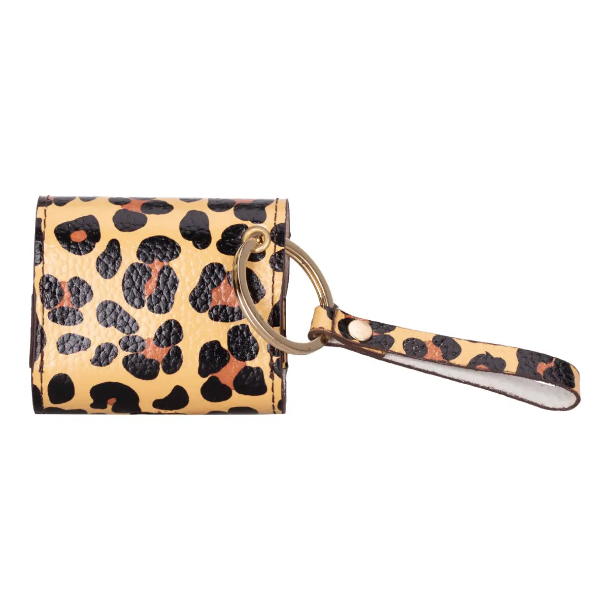 AirPods Mai Hülle aus Leder mit Leopardenmuster