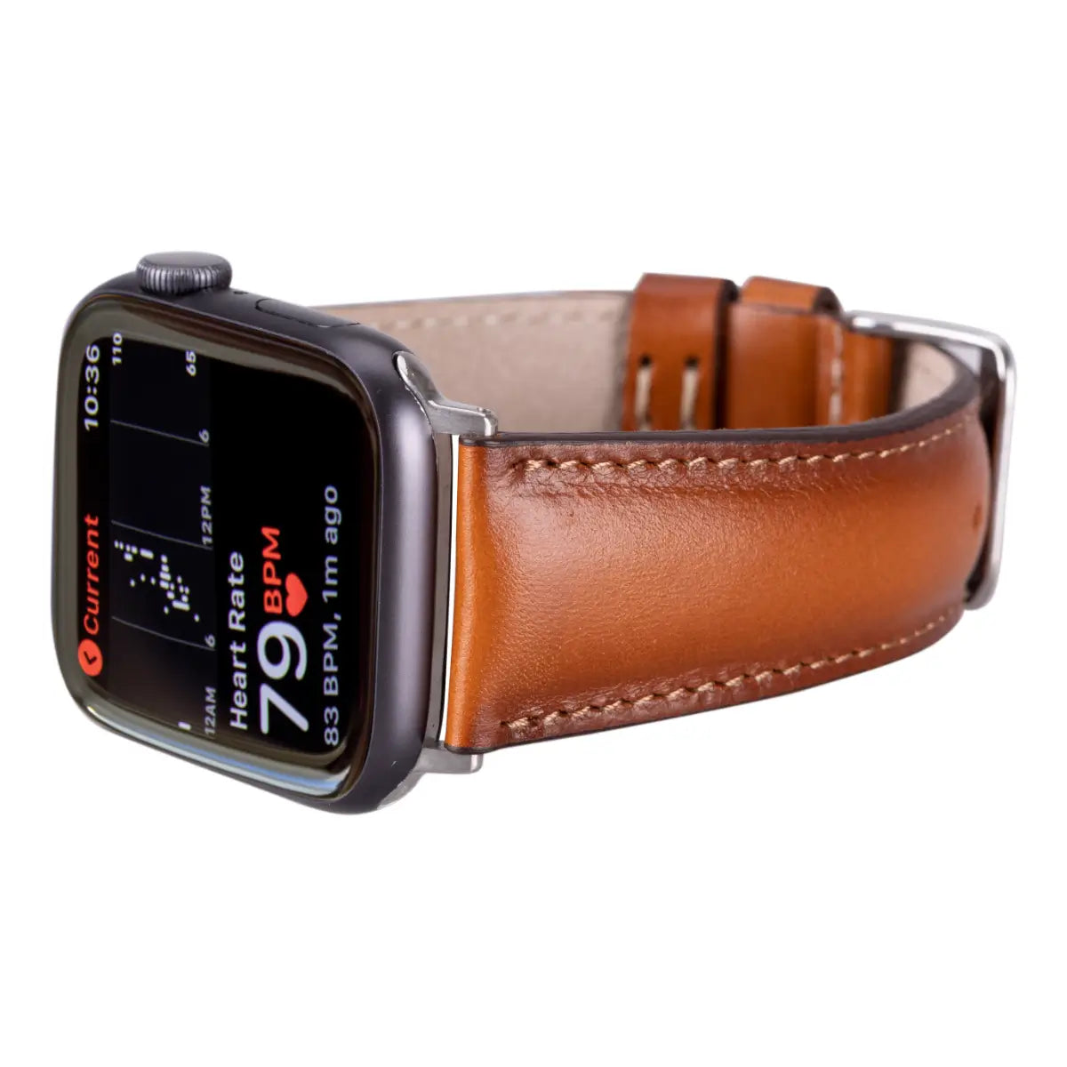 Tan Leather Apple Watch Band