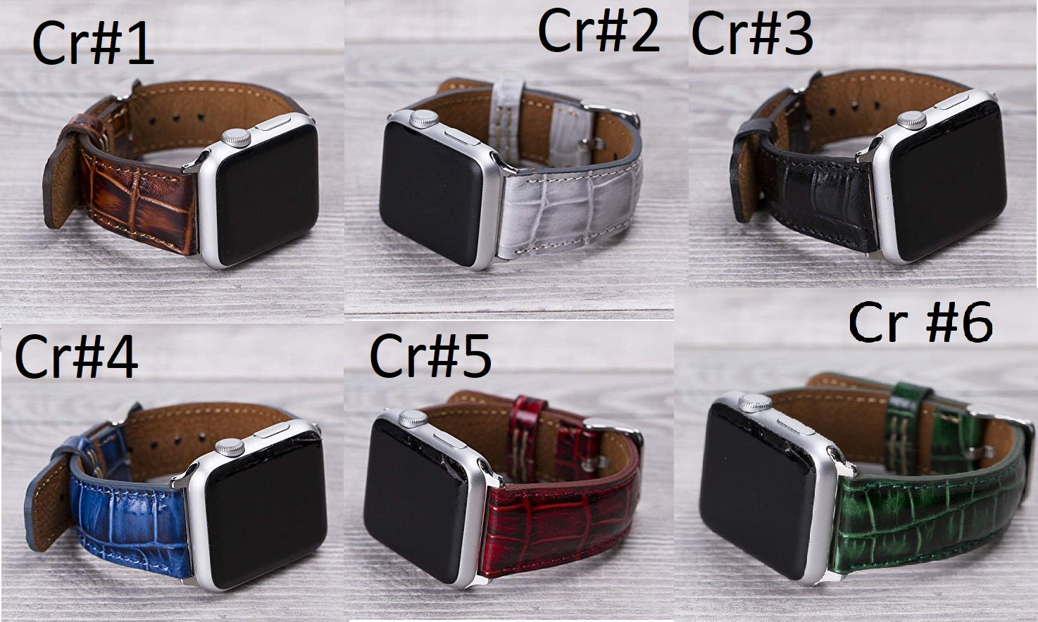 Spezialanfertigung Classic/Ferro/Slim/Rally Leder Apple Watch Band 